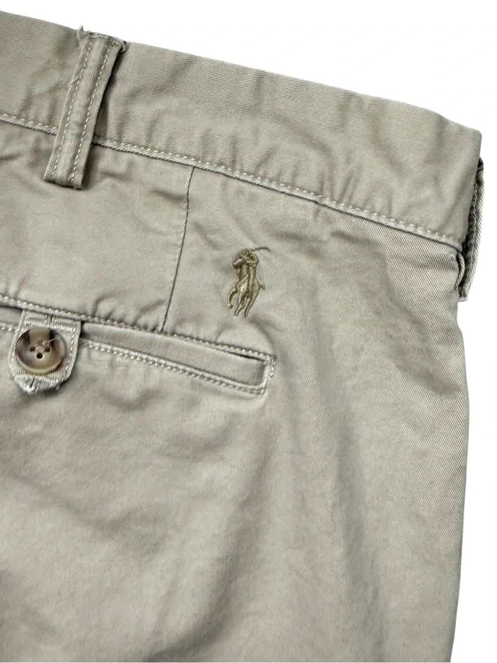 Polo Ralph Lauren Stretch Classic Fit Chino Pants Khaki Tan Men’s 42x29 Cuffed